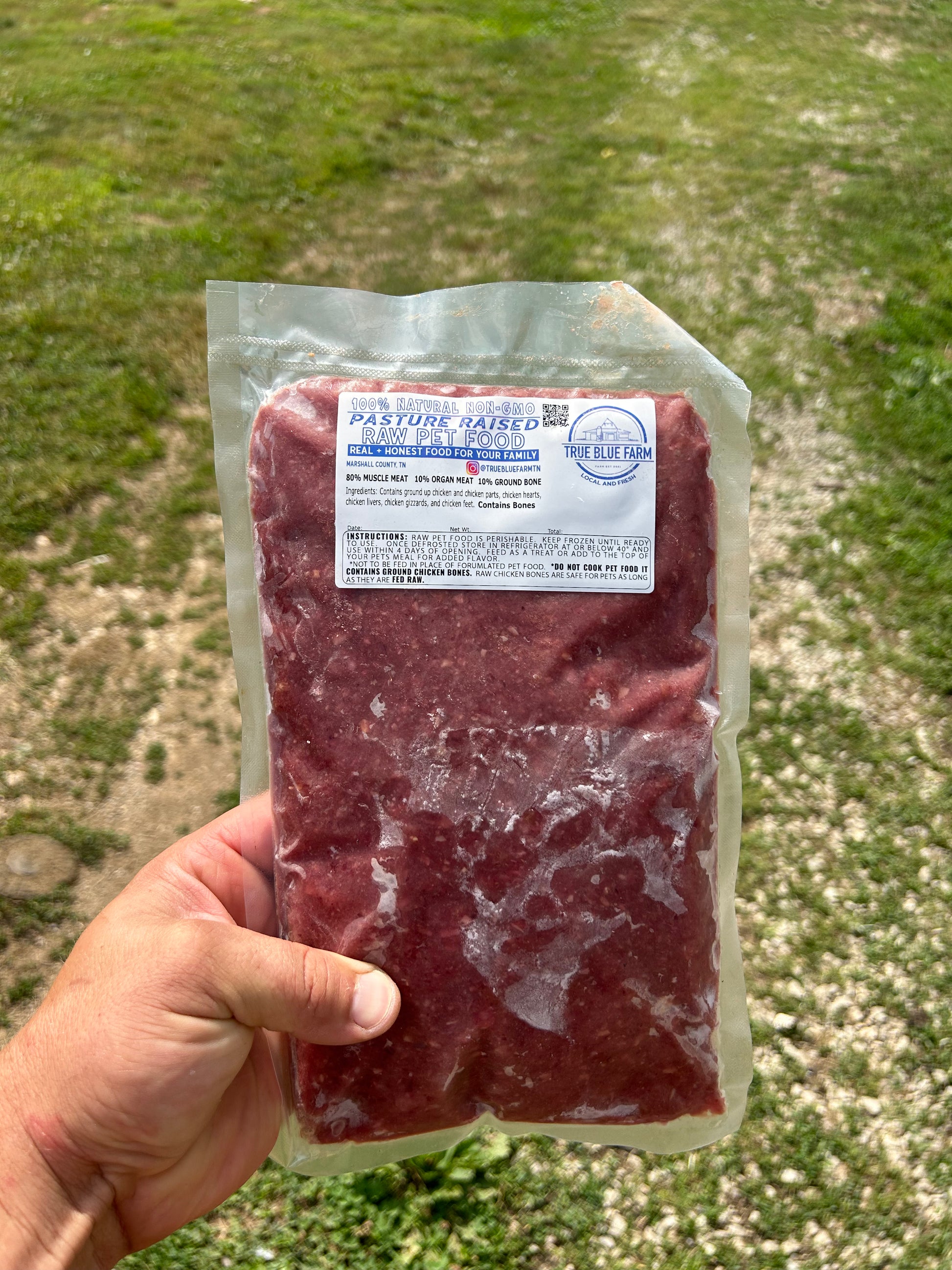 Ground chicken dog food hot sale